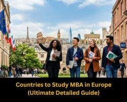 Study MBA in Europe
