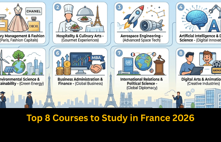 Top Courses to Study in France