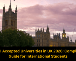 MOI Accepted Universitiesin UK