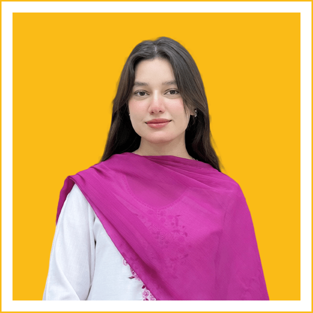 Professional portrait of Humaira Malik, Student Counsellor at the Jhelum Branch of UNIMENTOR Study Abroad Consultants.