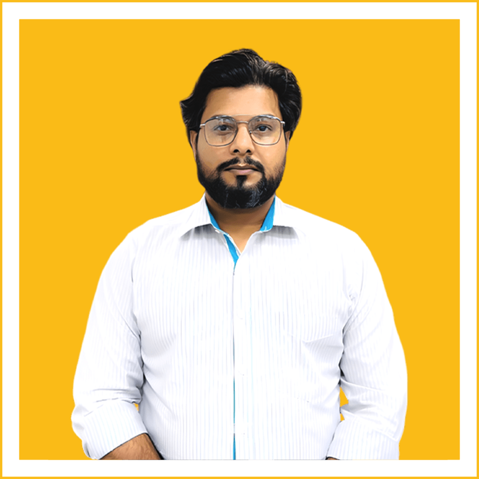 Professional portrait of Ahmad Raza, HR & Admin Executive at UNIMENTOR Study Abroad Consultants.