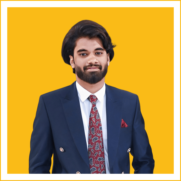 Professional portrait of Umar Wasim, Creative Head & IT Manager at UNIMENTOR Study Abroad Consultants.