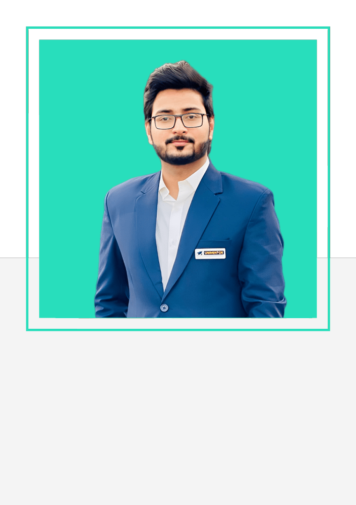 Professional portrait of Muhammad Nafees Ali, Student Counsellor at UNIMENTOR Study Abroad Consultants.