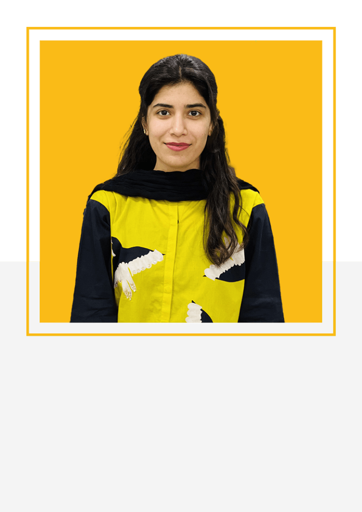 Professional portrait of Laiba Amjad, Student Counsellor at UNIMENTOR Study Abroad Consultants.