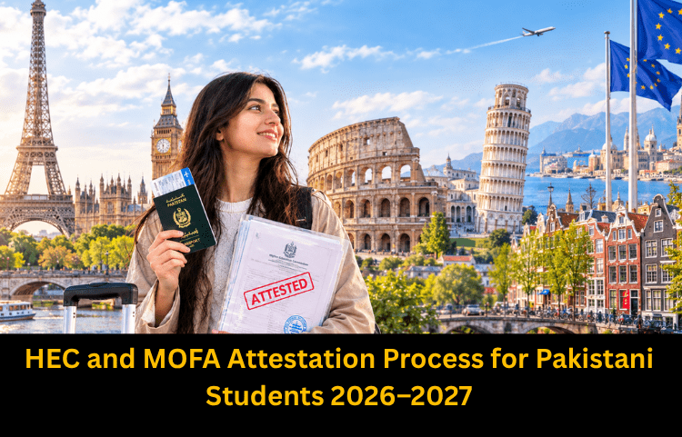 HEC and MOFA attestation Process